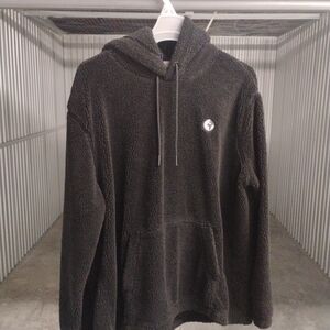 H&M Black Sherpa Hoodie